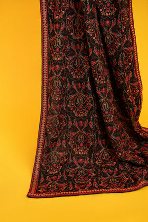 SHK-673 Black Shawl