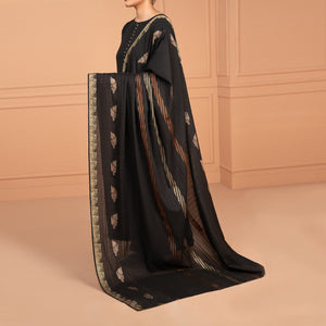 Jacquard lawn shawl SHJ-03