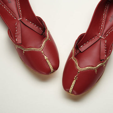 Maroon Leather