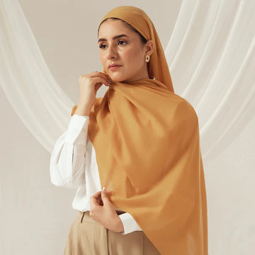 Eco-Luxe Scarves & Hijabs - Honey Mustard