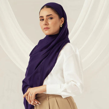 Eco-Luxe Scarves & Hijabs - Grapes
