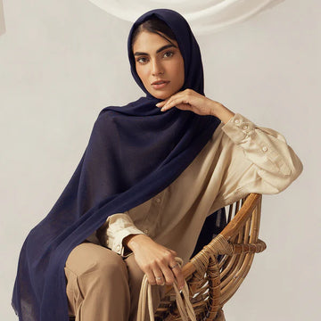 Eco-Luxe Scarves & Hijabs - Navy
