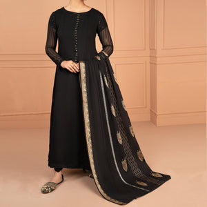Jacquard lawn shawl SHJ-05