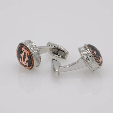 ZJH | black copper mens cuflinks s - Zeenat Jewelry House