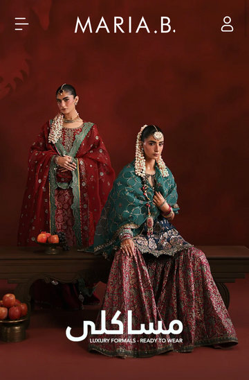 Maria B in the UK: Explore Prints, Pret, Formals and Bridal Couture