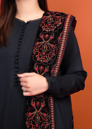 SHV-673 BLACK Shawl