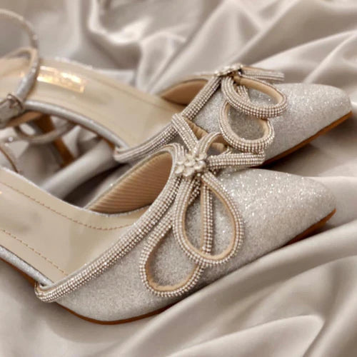 Stripie - Glitter Silver - M-Mad's