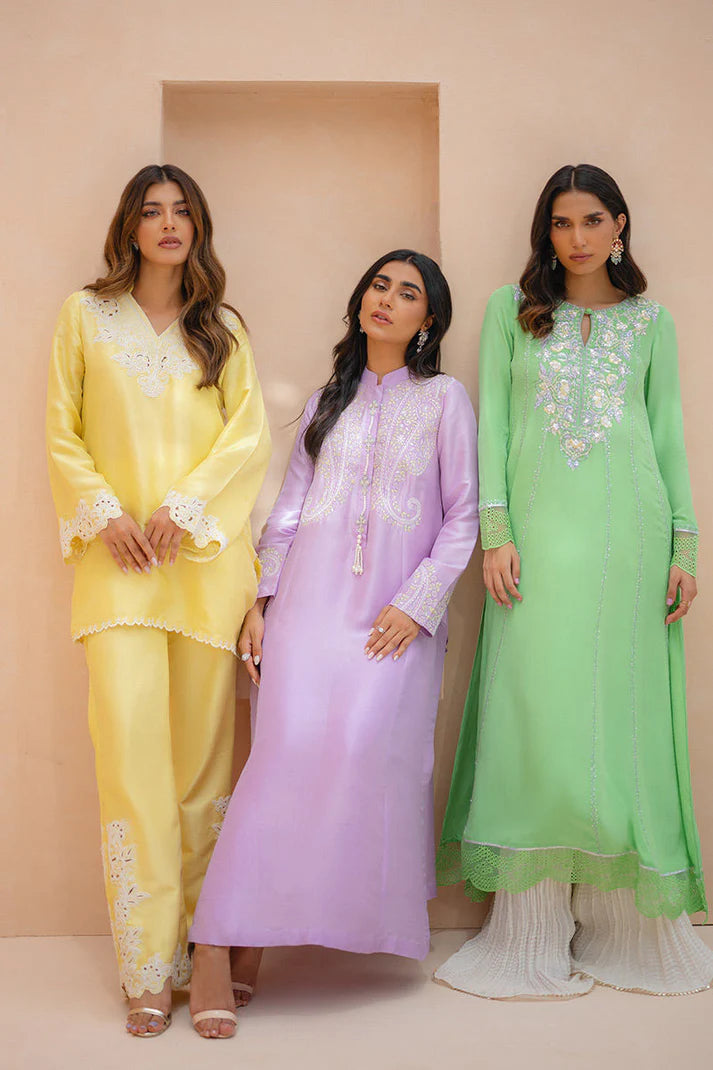 Ansab Jahangir | Luxury Silk Pret | AMARANTHINE