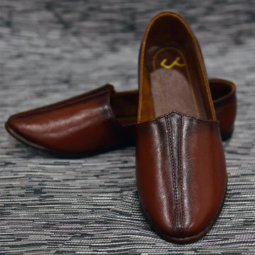 Kurta Corner - Khussa 103 - Tan Brown - Kurta Corner