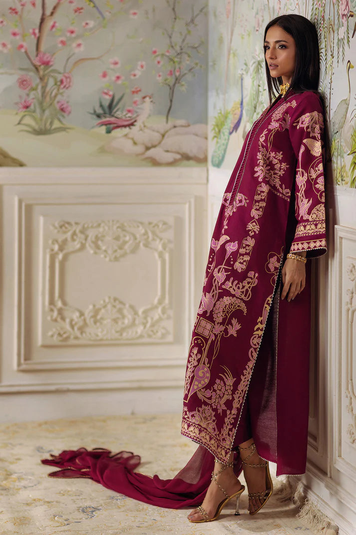 Annus Abrar | Elemental Festive | Renali (Shirt, Pants and Dupatta)