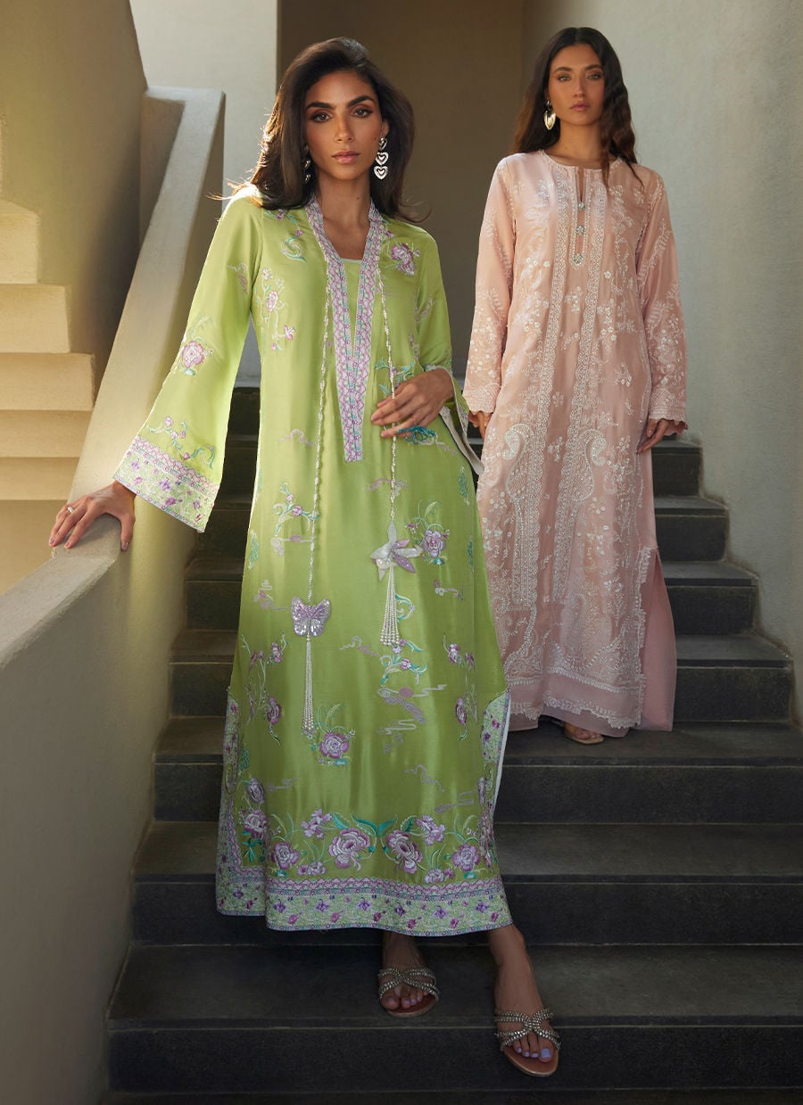 Farah Talib Aziz | Laani The Kaftan Edit | Zinni Silk