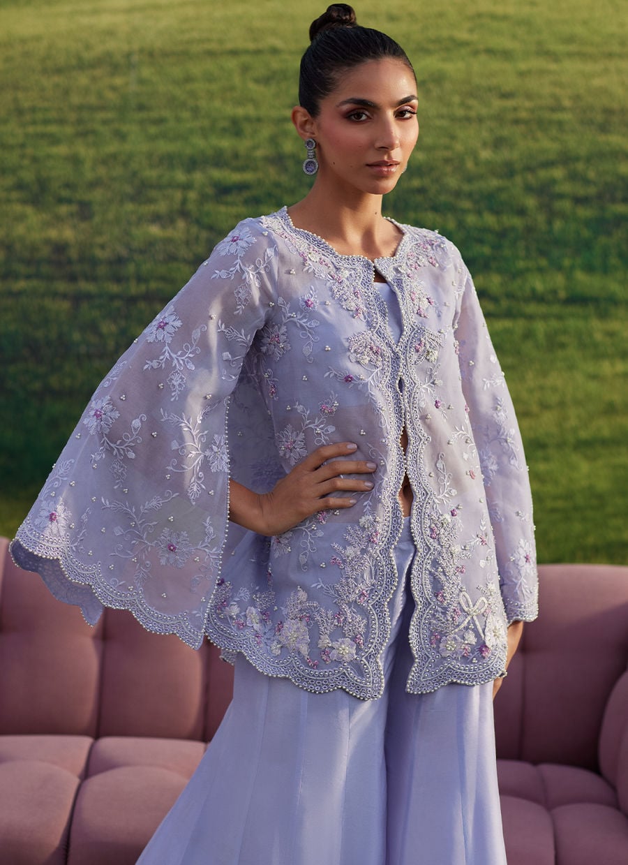 Farah Talib Aziz | Luna Eid 26 | Lilac Haze Jacket