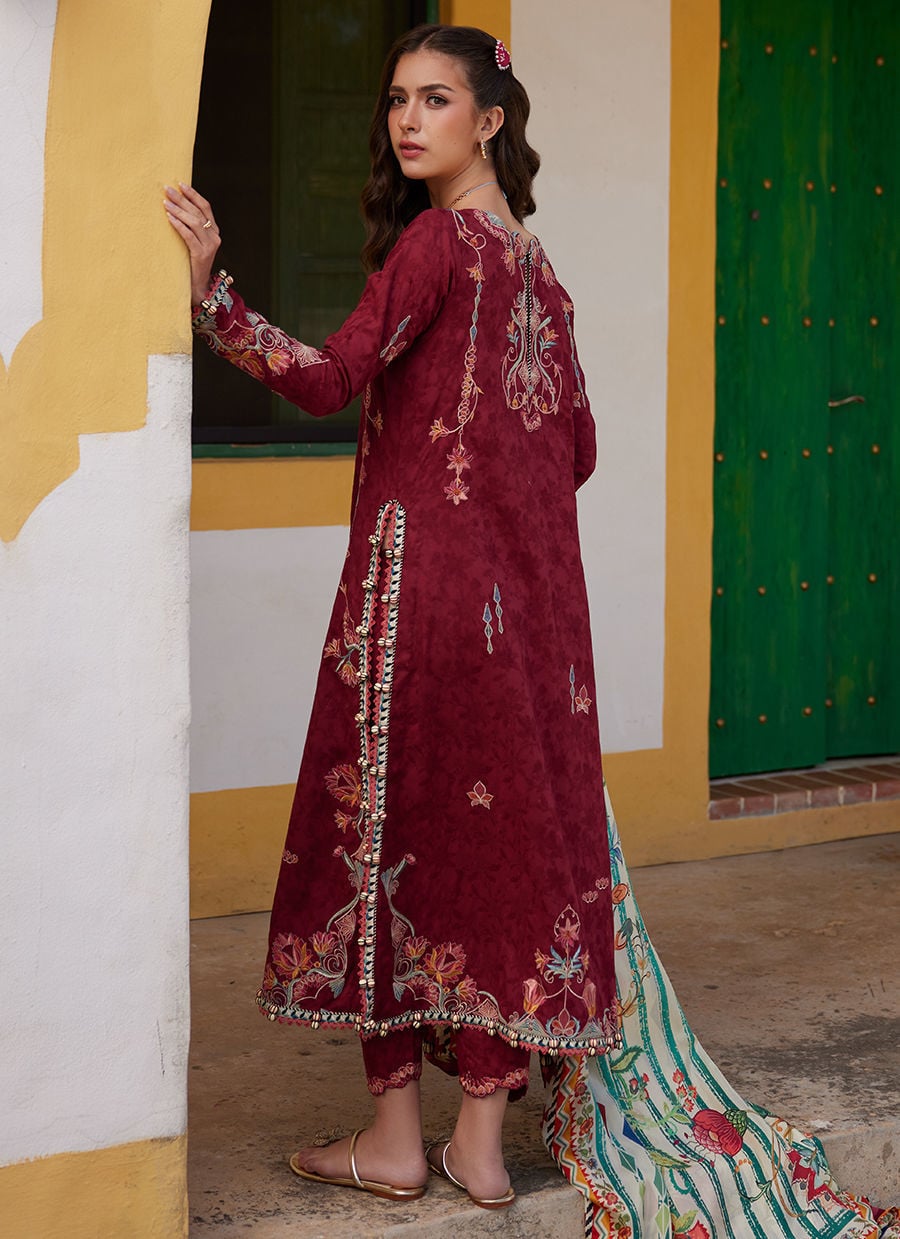 Farah Talib Aziz | Luxury Lawn 26 | Sofia Scarlet
