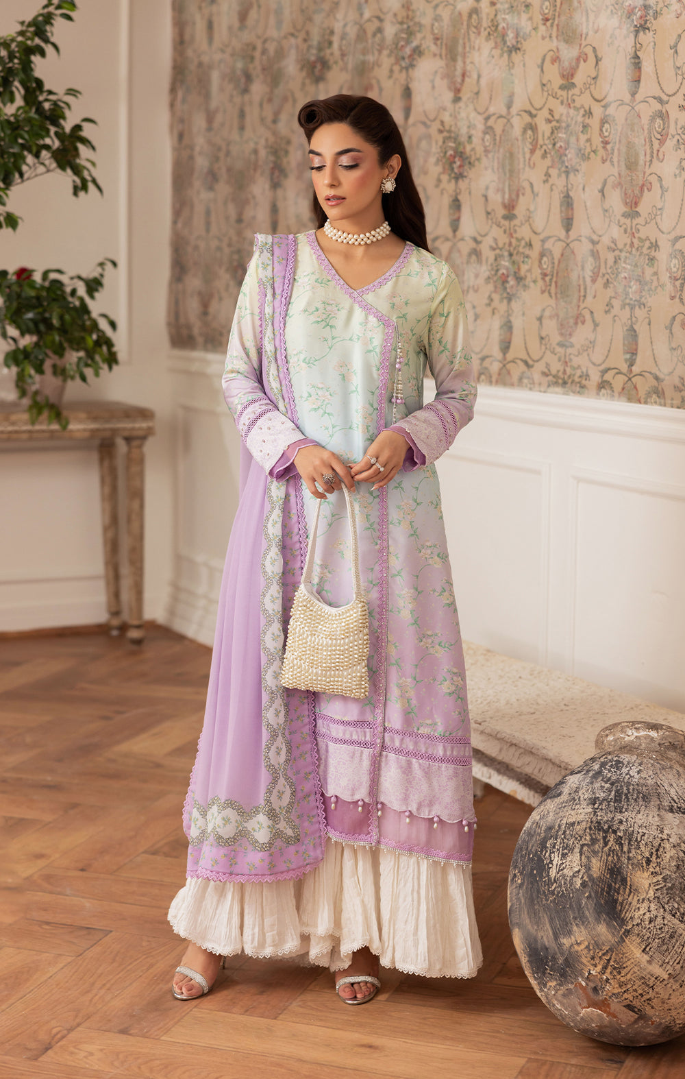 Maya | Eloura Silk Pret 25 |LUMA - by Libasekhas UK - Registered Vendor of : Maya - 100% Original Designer Dress