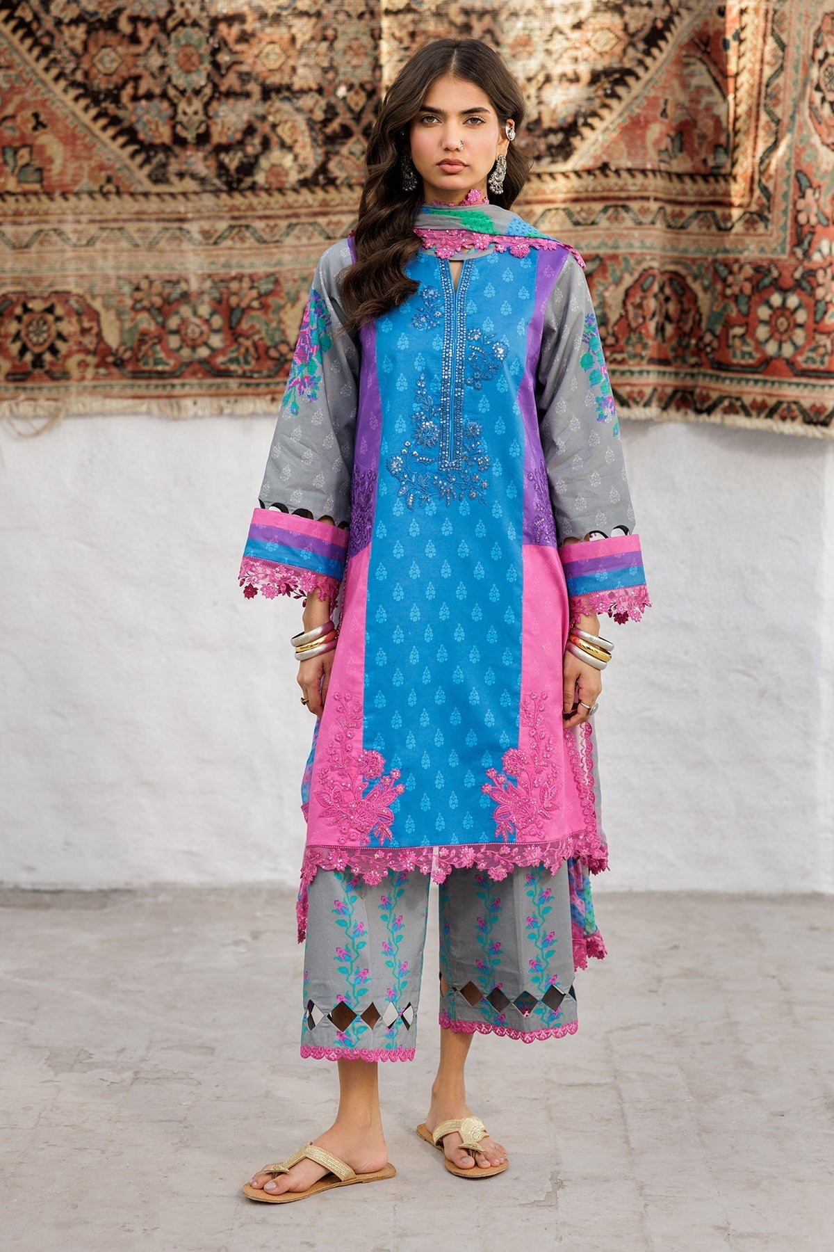 Charizma | Rangoli Lawn | CRO5-02