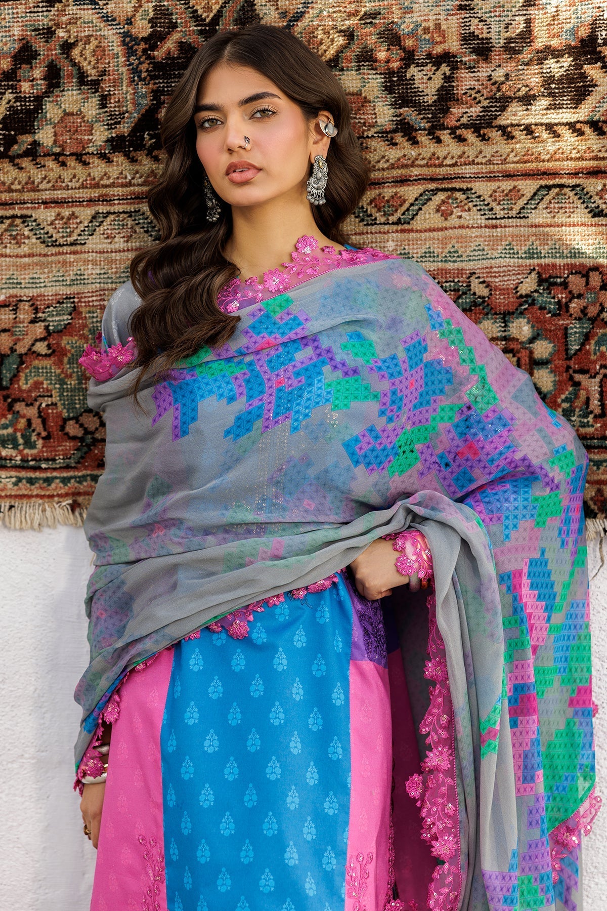 Charizma | Rangoli Lawn | CRO5-02