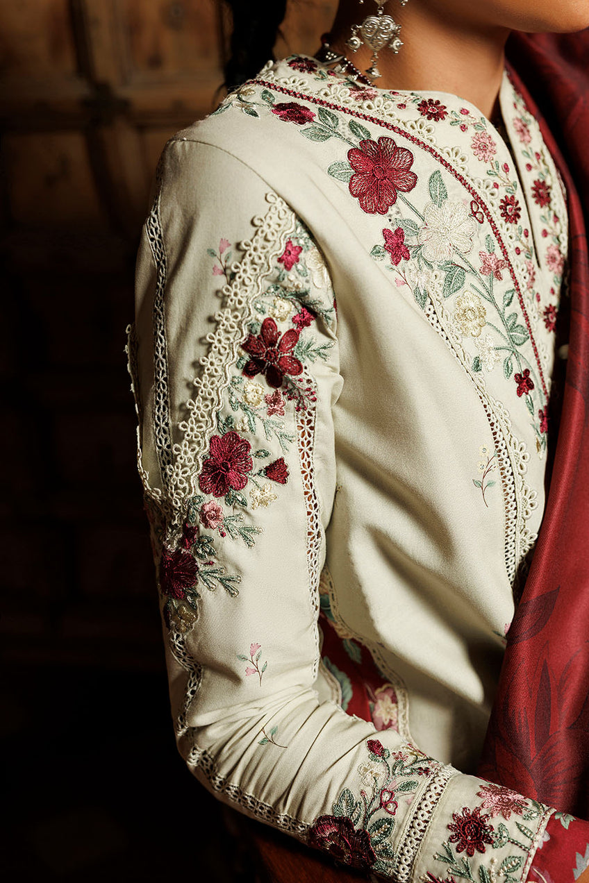 Iznik | Pre-Fall '26 | IPF-28 Embroidered Printed Viscose Linen