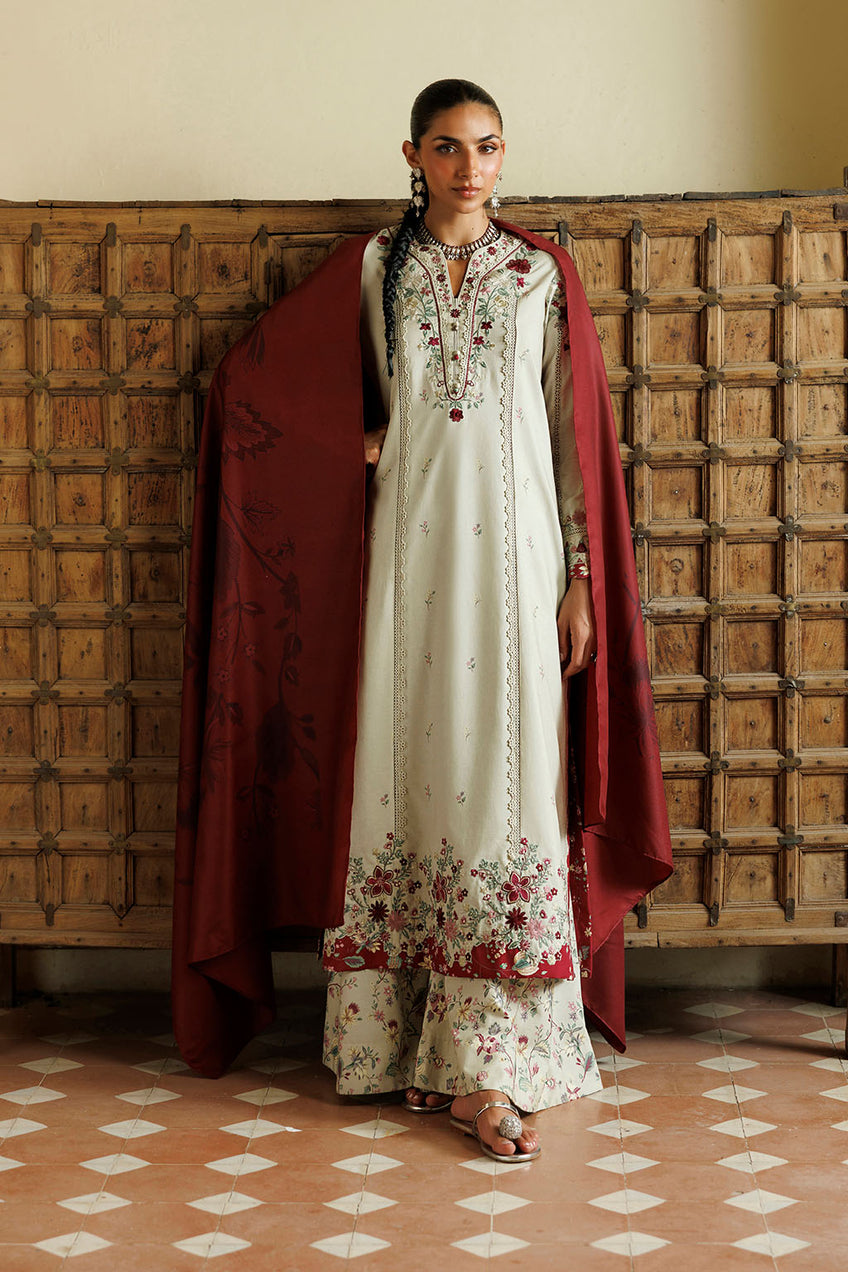 Iznik | Pre-Fall '26 | IPF-28 Embroidered Printed Viscose Linen