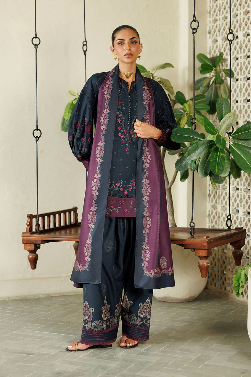 Iznik | Pre-Fall '26 | IPF-26 Embroidered Printed Viscose Linen
