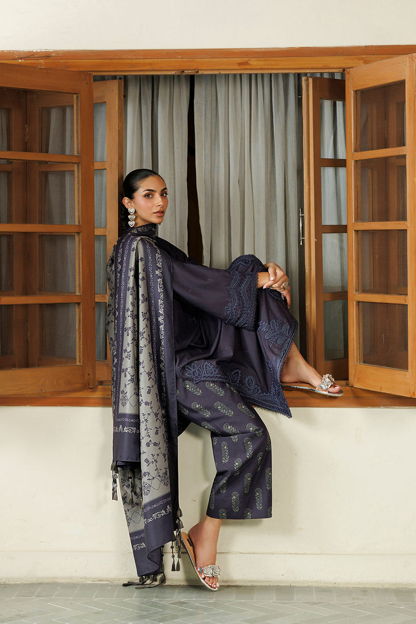 Iznik | Pre-Fall '26 | IPF-30 Embroidered Printed Viscose Linen