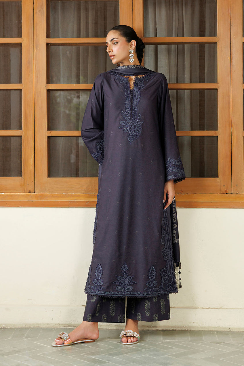 Iznik | Pre-Fall '26 | IPF-30 Embroidered Printed Viscose Linen