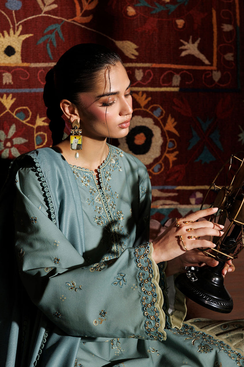Iznik | Pre-Fall '26 | IPF-24 Embroidered Printed Viscose Linen
