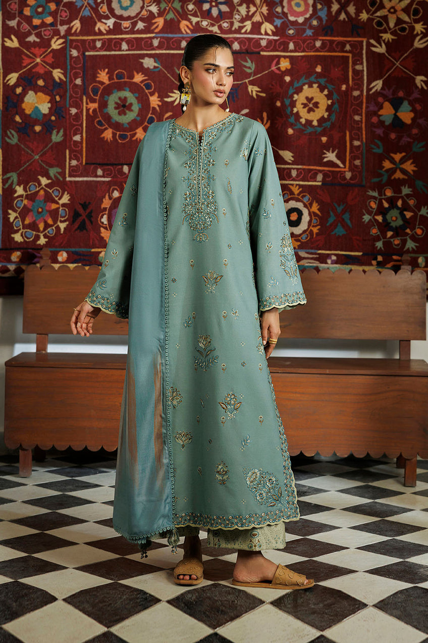 Iznik | Pre-Fall '26 | IPF-24 Embroidered Printed Viscose Linen