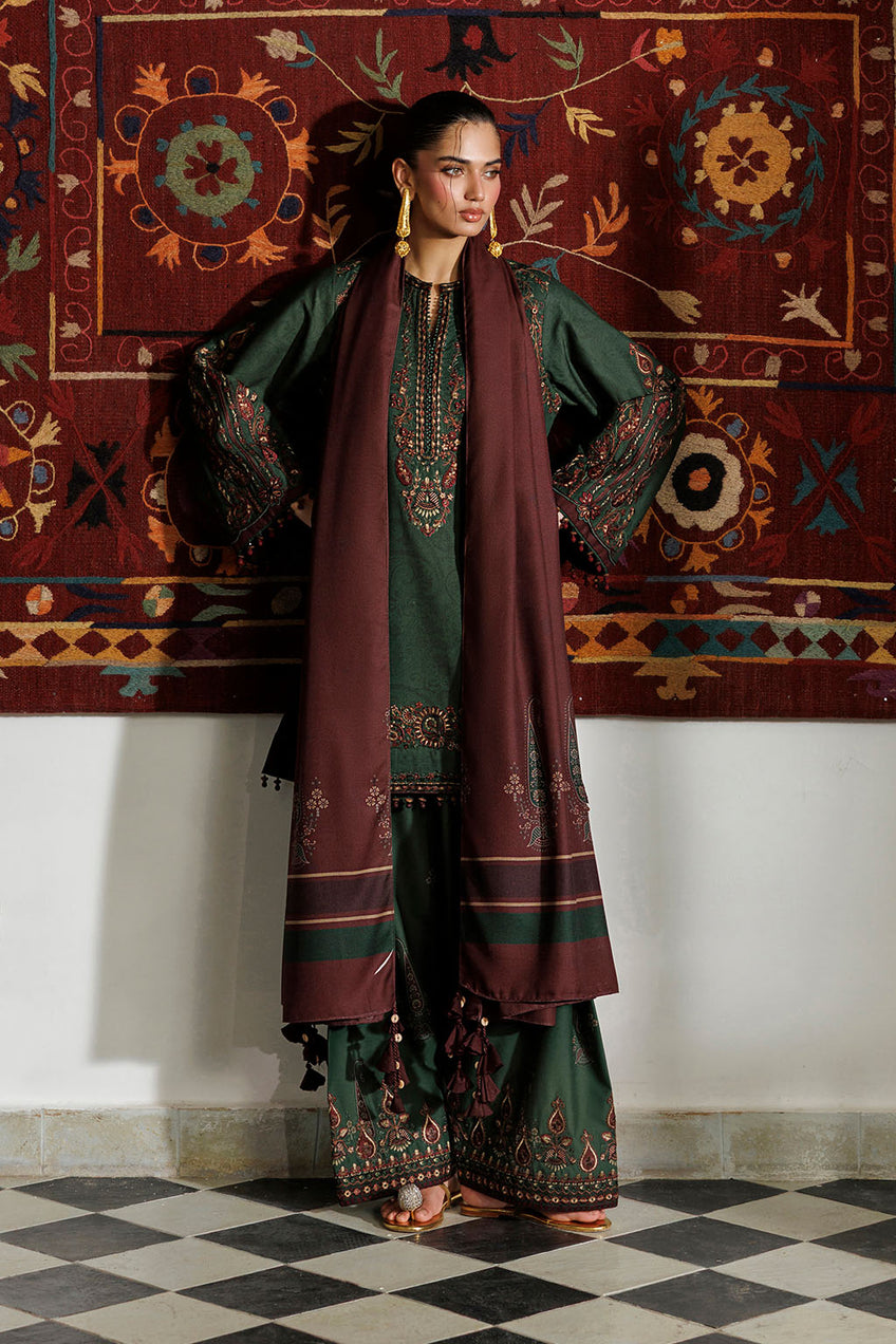Iznik | Pre-Fall '26 | IPF-32 Embroidered Printed Viscose Linen