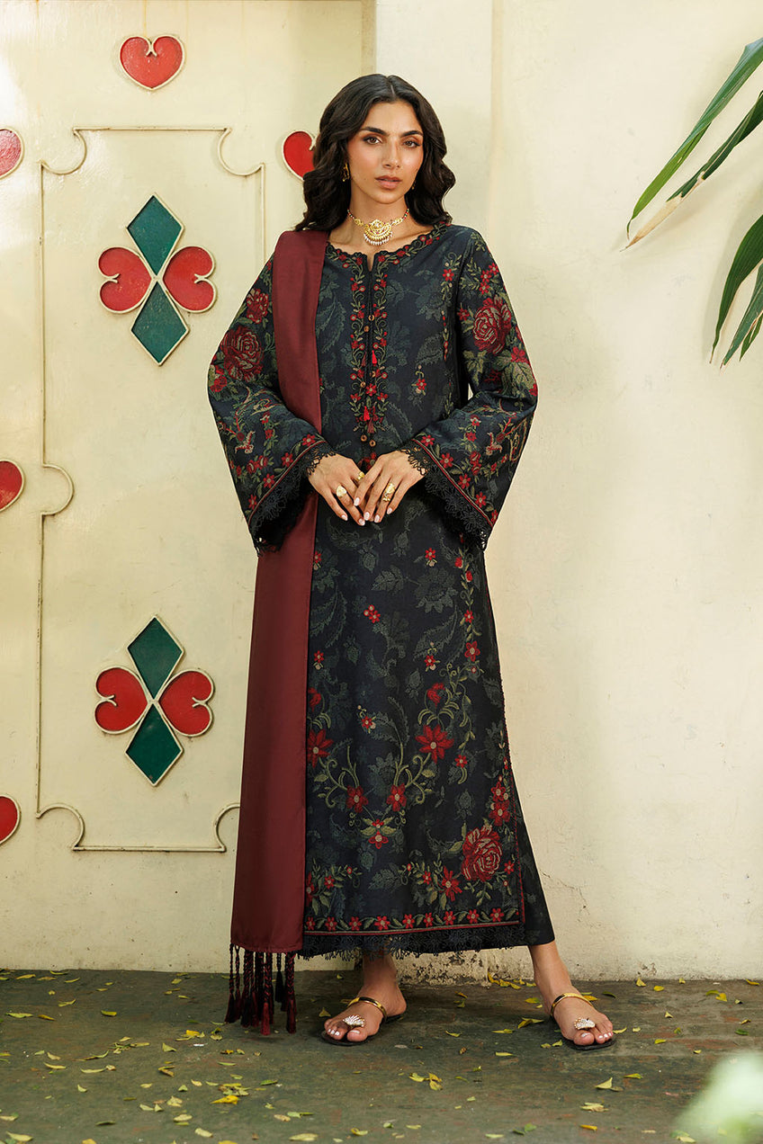 Iznik | Pre-Fall '26 | IPF-31 Embroidered Printed Viscose Linen