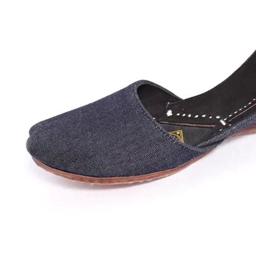 BLUE DENIM KHUSSA - Nauroz