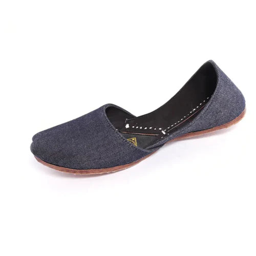 BLUE DENIM KHUSSA - Nauroz