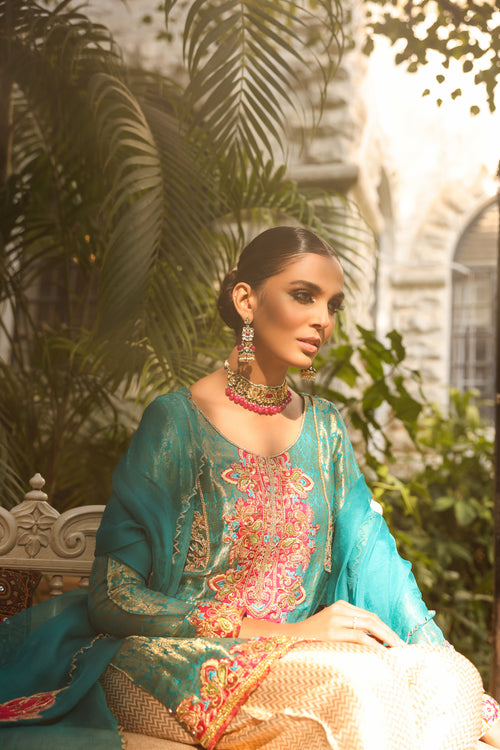 Maya | Wedding Formal Meherbano | FEROZA - by - Libasekhas UK - Registered Vendor of : Maya - 100% Original Designer Dresss