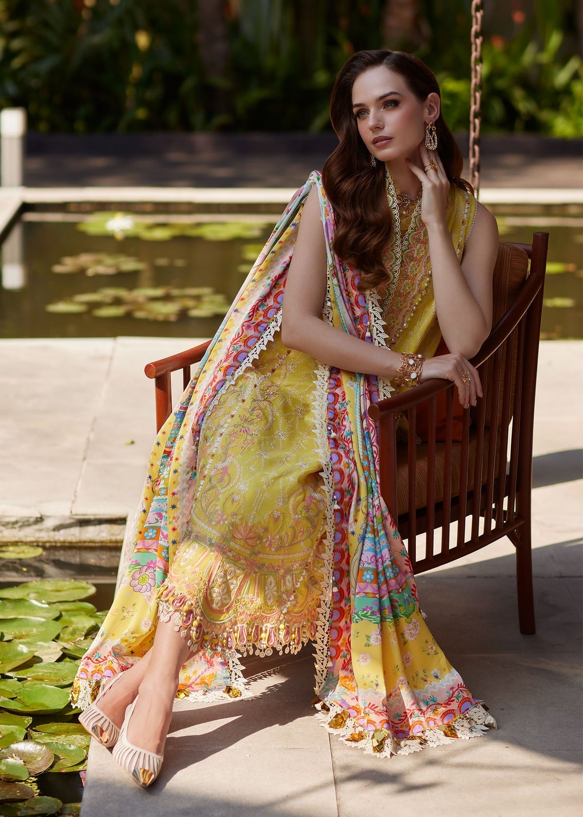 Kanwal Malik | Ariya Luxury Lawn 26 | Bianca