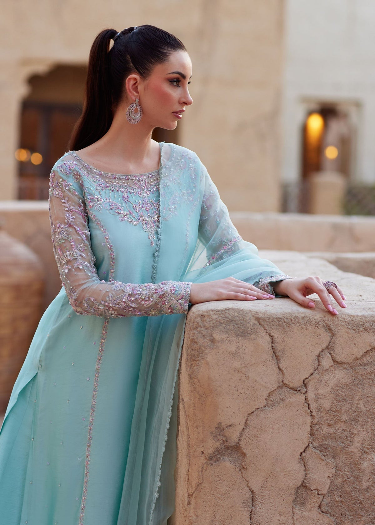 Kanwal Malik | Ghina Luxury Pret | Lina