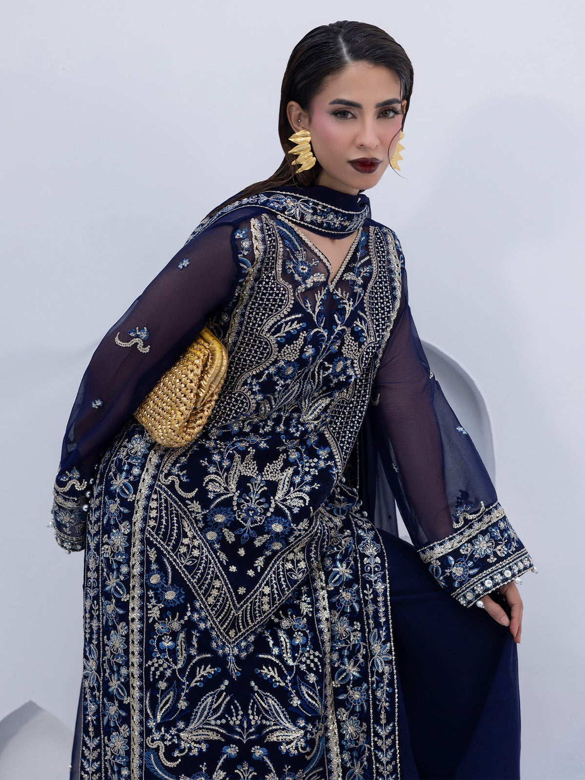 Gulaal | Maeri Luxury Chiffon 26 | Lueur