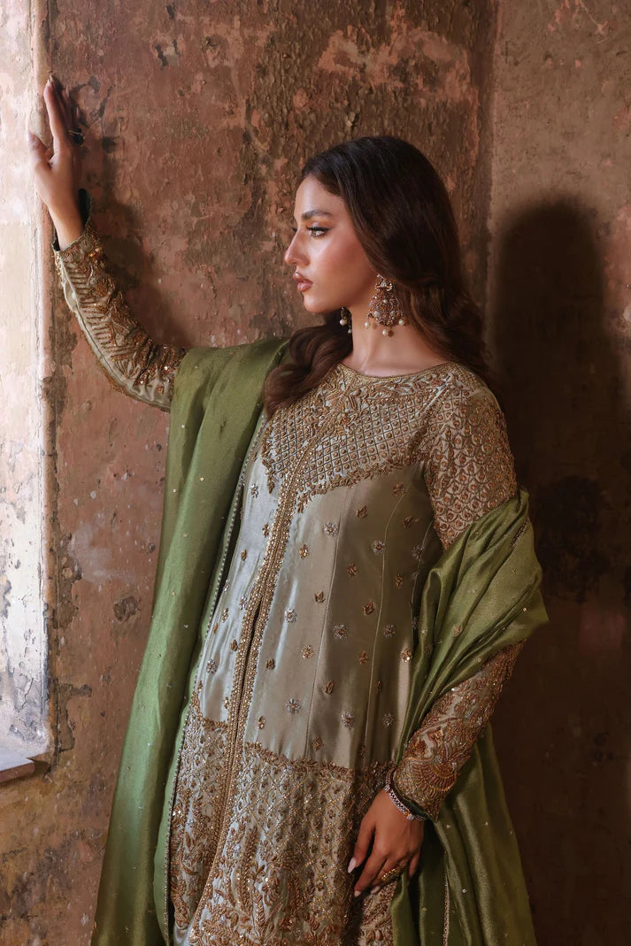 Wahaj M Khan | Banno Wedding Formals | Mint Lama Bano Outfit