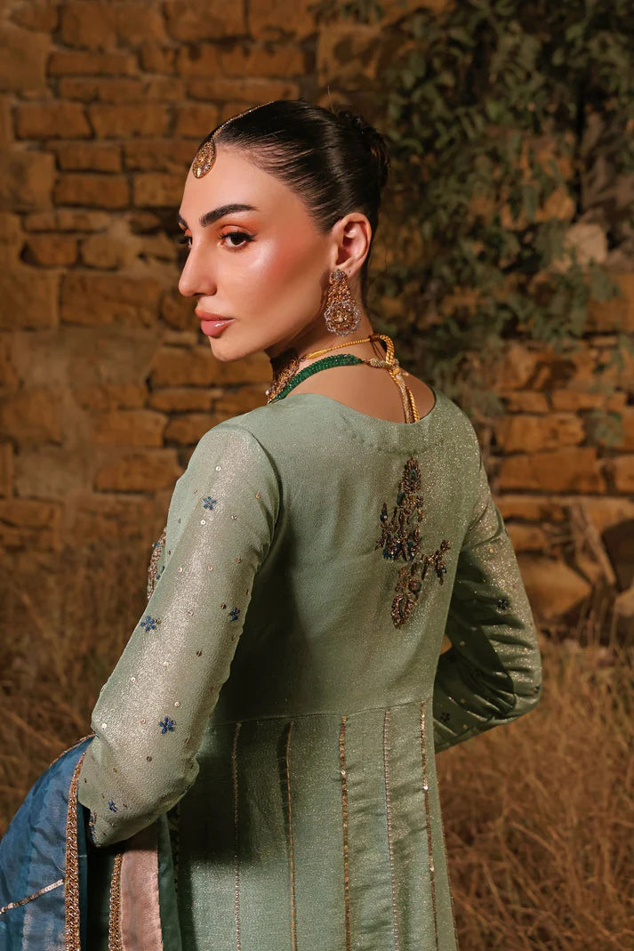 Wahaj M Khan | Banno Wedding Formals | Ferozi Rosegold Bano Jacket