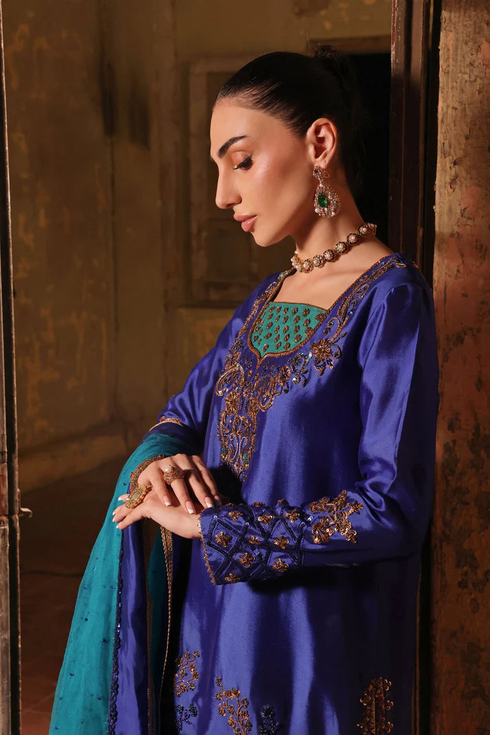 Wahaj M Khan | Banno Wedding Formals | Shalwar pant silk set