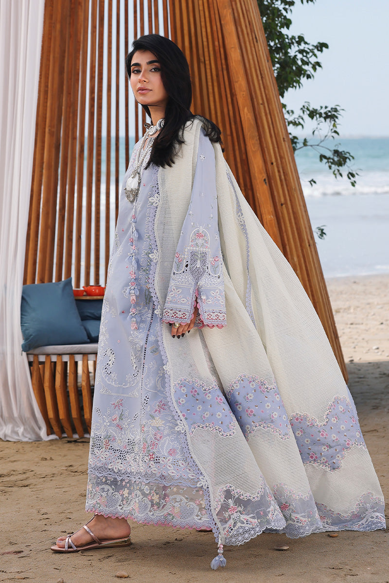 Qalamkar | Sahil Luxury Lawn 26 | SA-08 ZAYNA