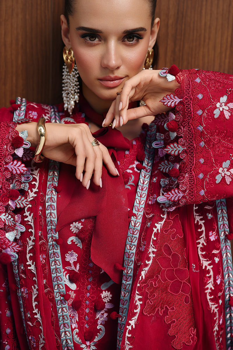 Qalamkar | Chikankari Eid Edit 26 | CM-03 RUBY