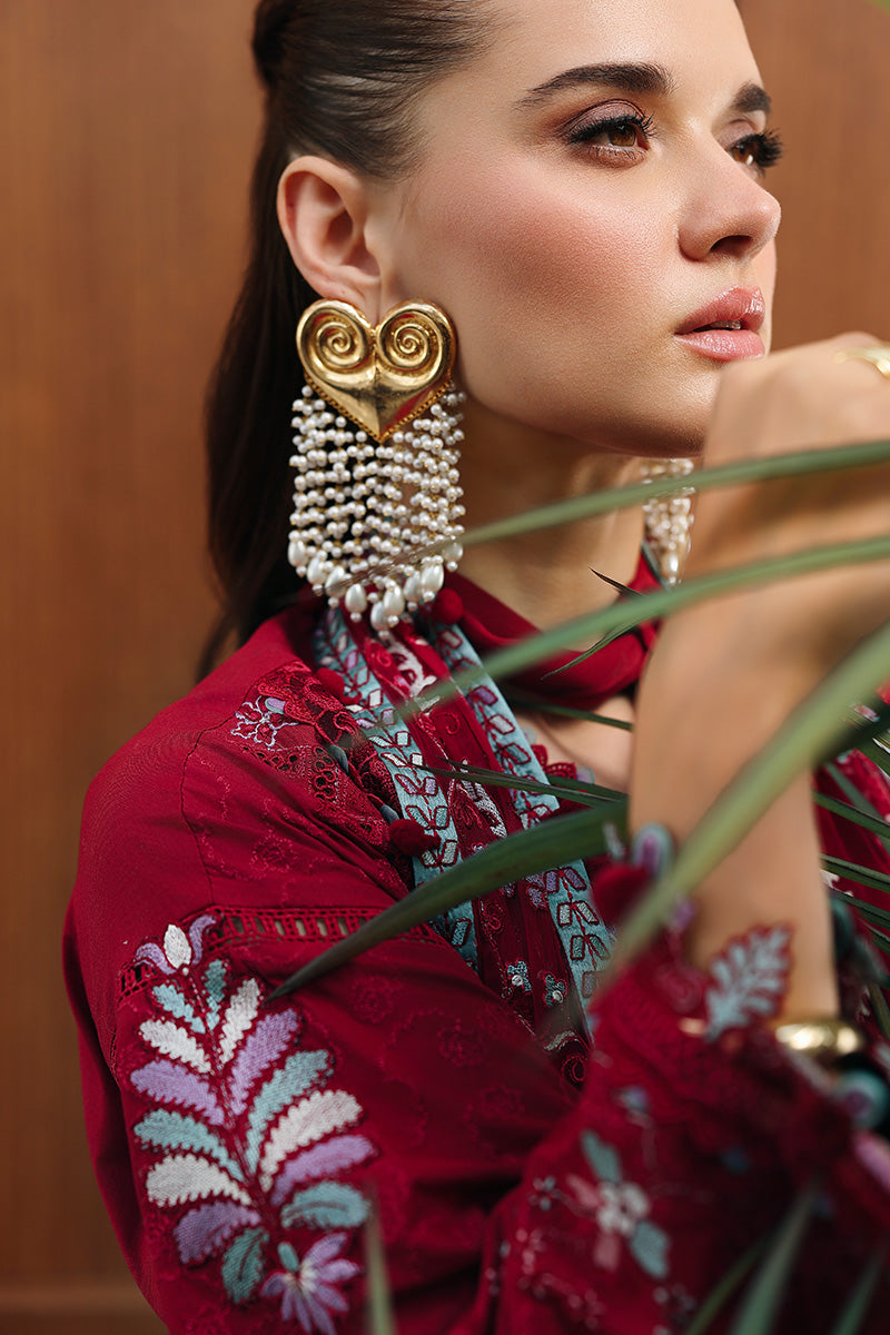 Qalamkar | Chikankari Eid Edit 26 | CM-03 RUBY