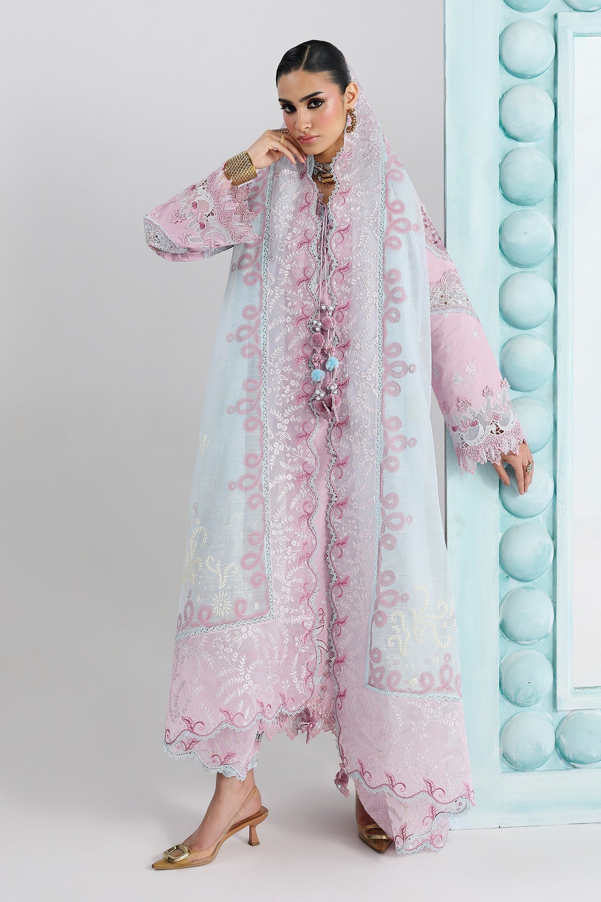 Qalamkar | Festive Lawn 26 | QFL-02 ISANE