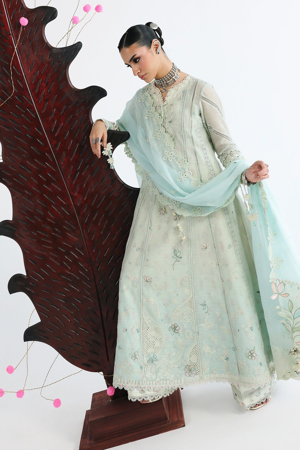 Qalamkar | Festive Lawn 26 | QFL-08 SABEL