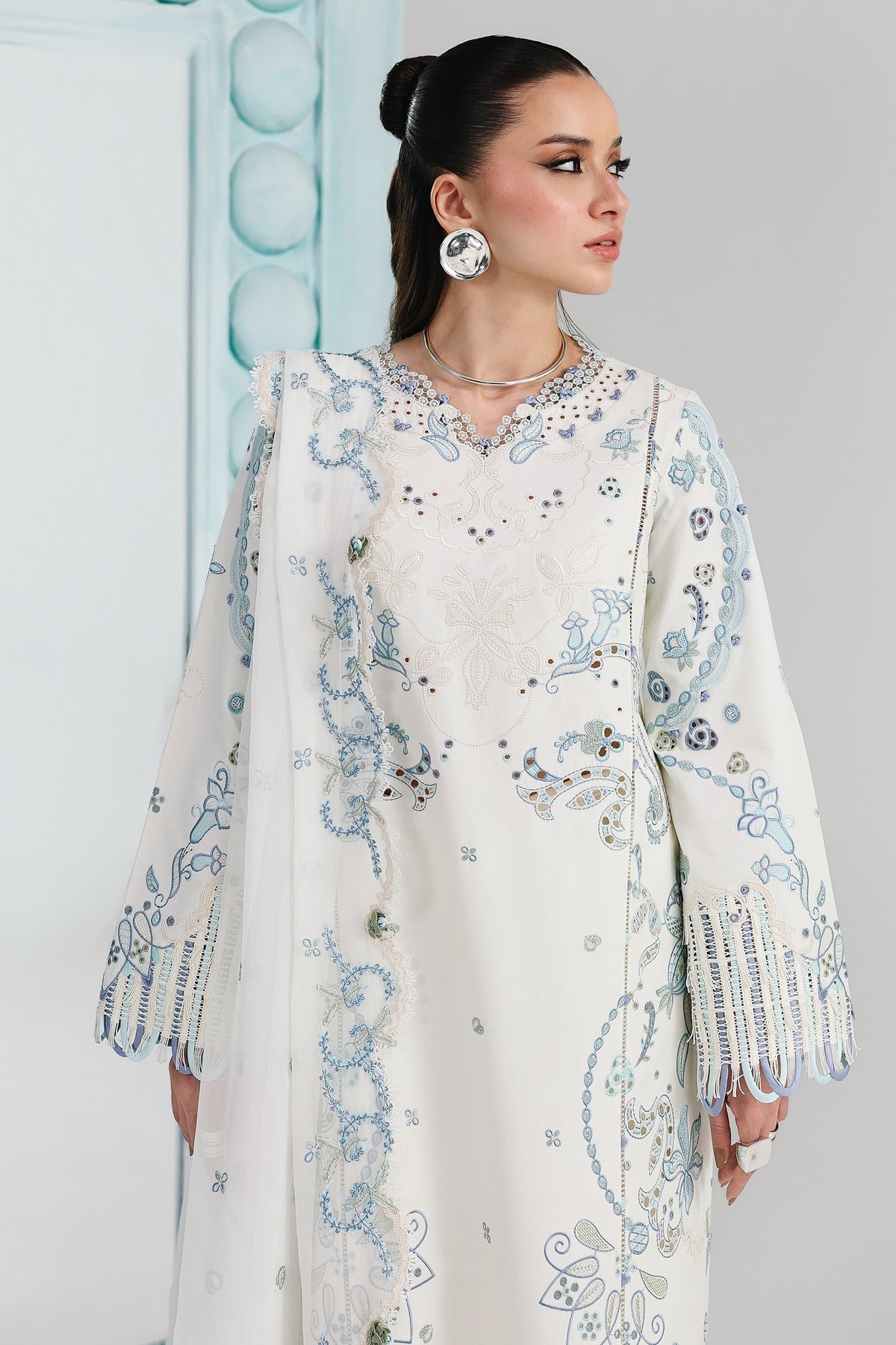 Qalamkar | Festive Lawn 26 | QFL-03 IRMIN