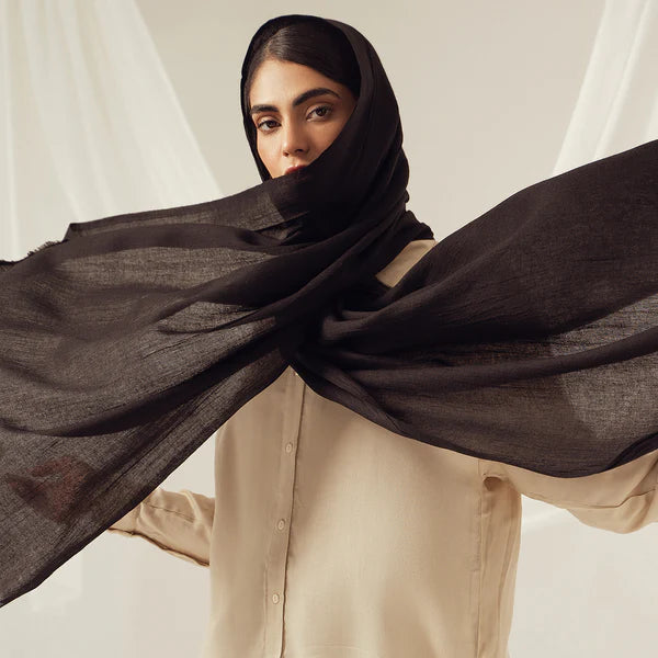 Eco-Luxe Scarves & Hijabs - Black