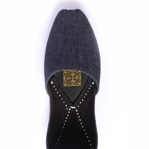 BLUE DENIM KHUSSA - Nauroz