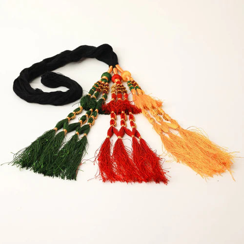 Multicolored Simple Punjabi Paranda - Elayna