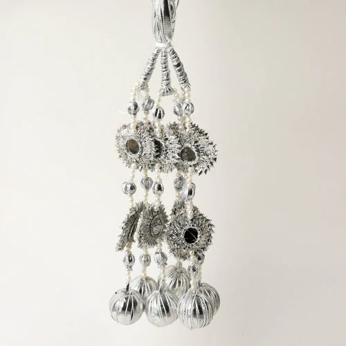 Silver Premium Handmade Gotta Punjabi Paranda - Elayna