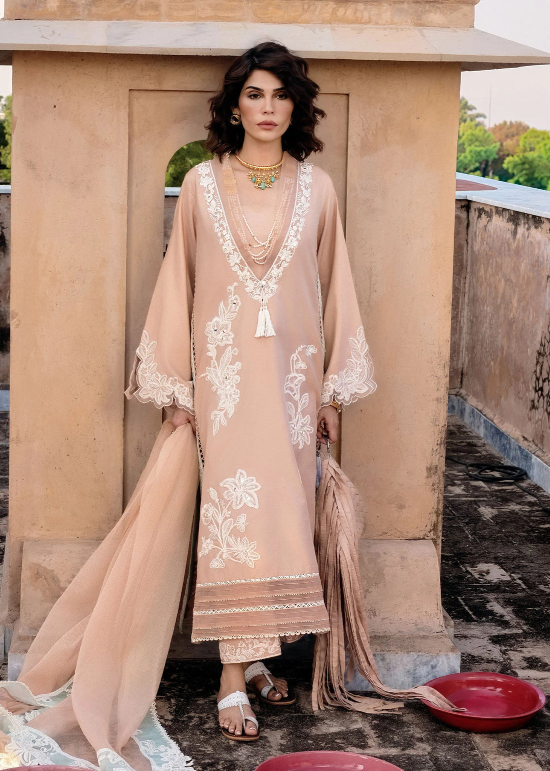 Crimson | MITTI WINTER PRET 25 | Nawabi Notes