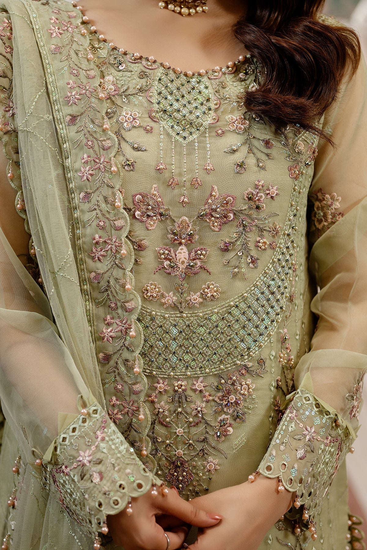 Raeesa Premium | Kimora Luxury Organza | HU-61